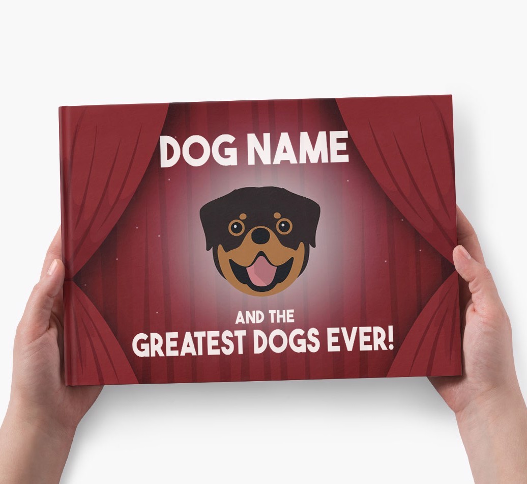 {dogsName} and the Greatest Dogs Ever Personalised Book