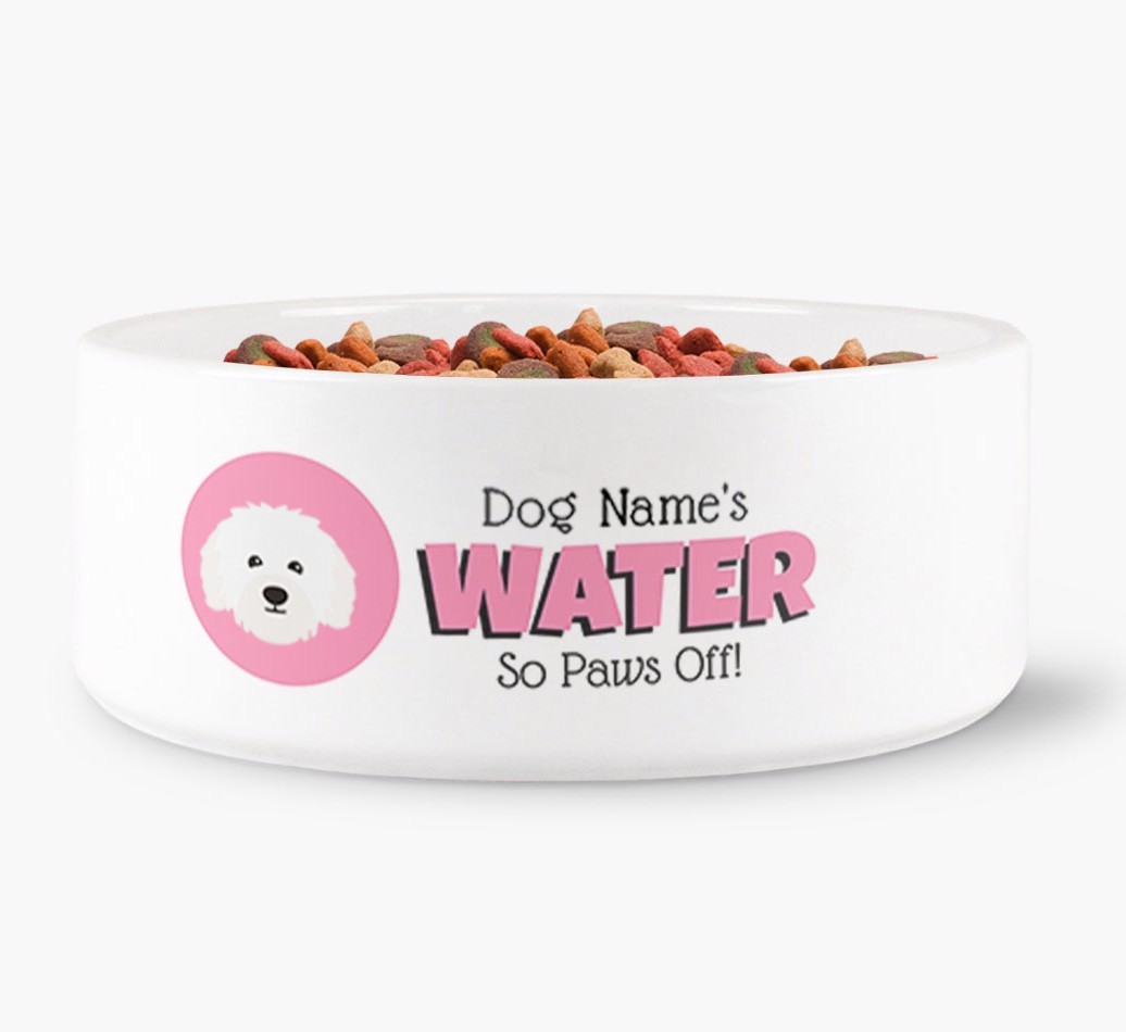Personalised '{dogsName}'s Water' Bowl