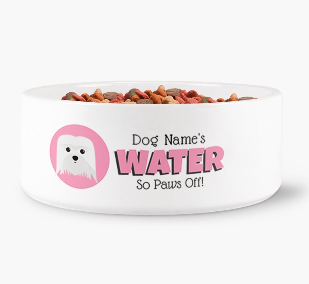 Personalised '{dogsName}'s Water' Bowl