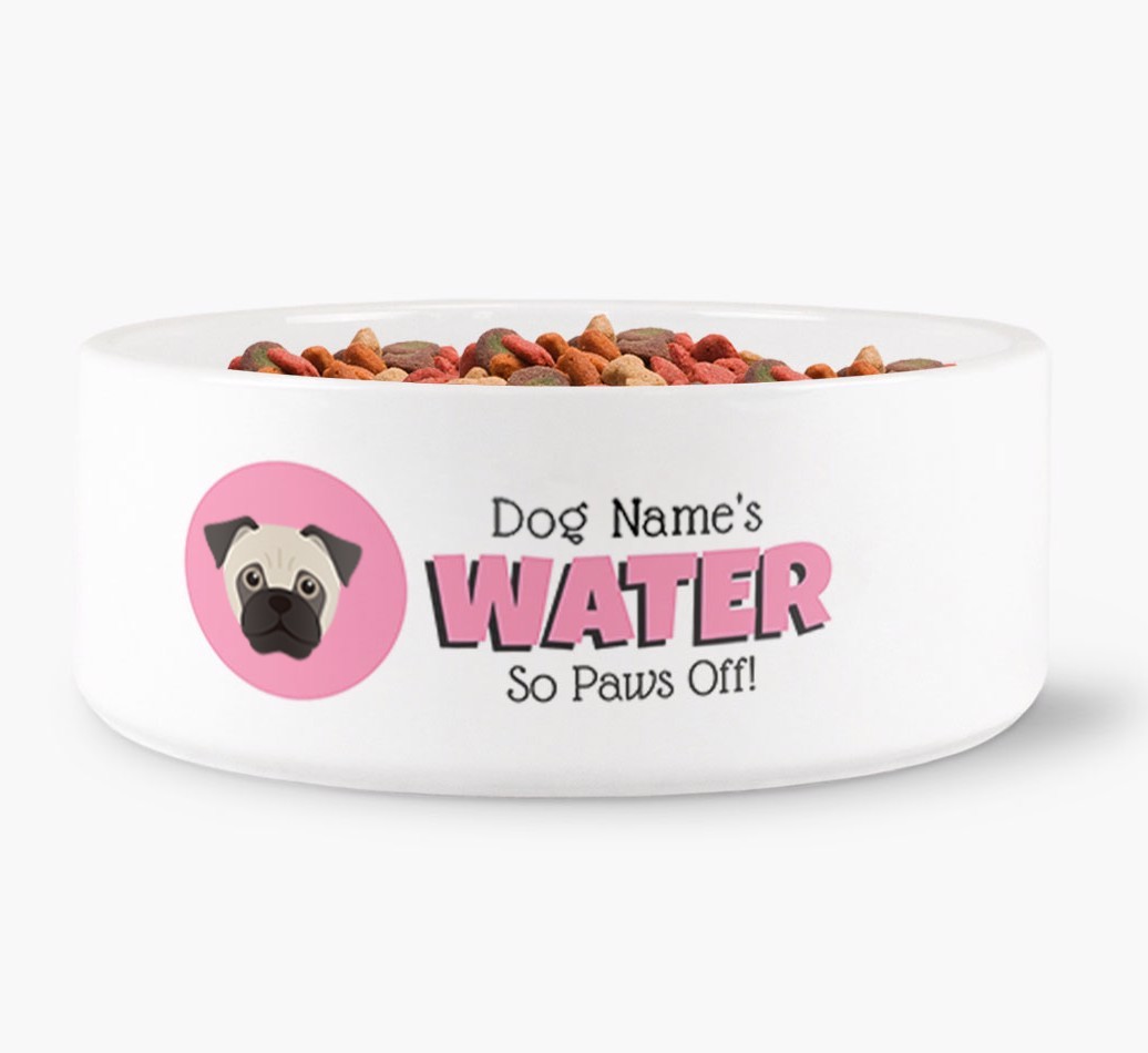 Personalised '{dogsName}'s Water' Bowl