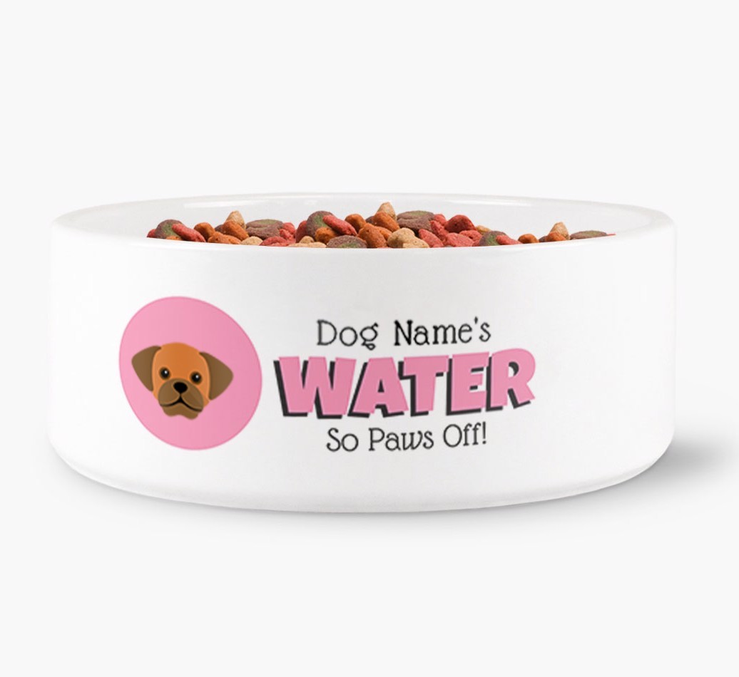 Personalised '{dogsName}'s Water' Bowl