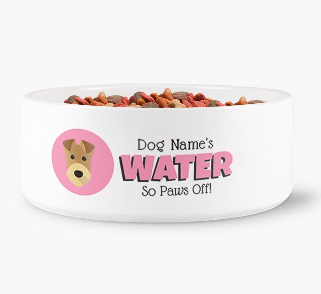 Personalised '{dogsName}'s Water' Bowl