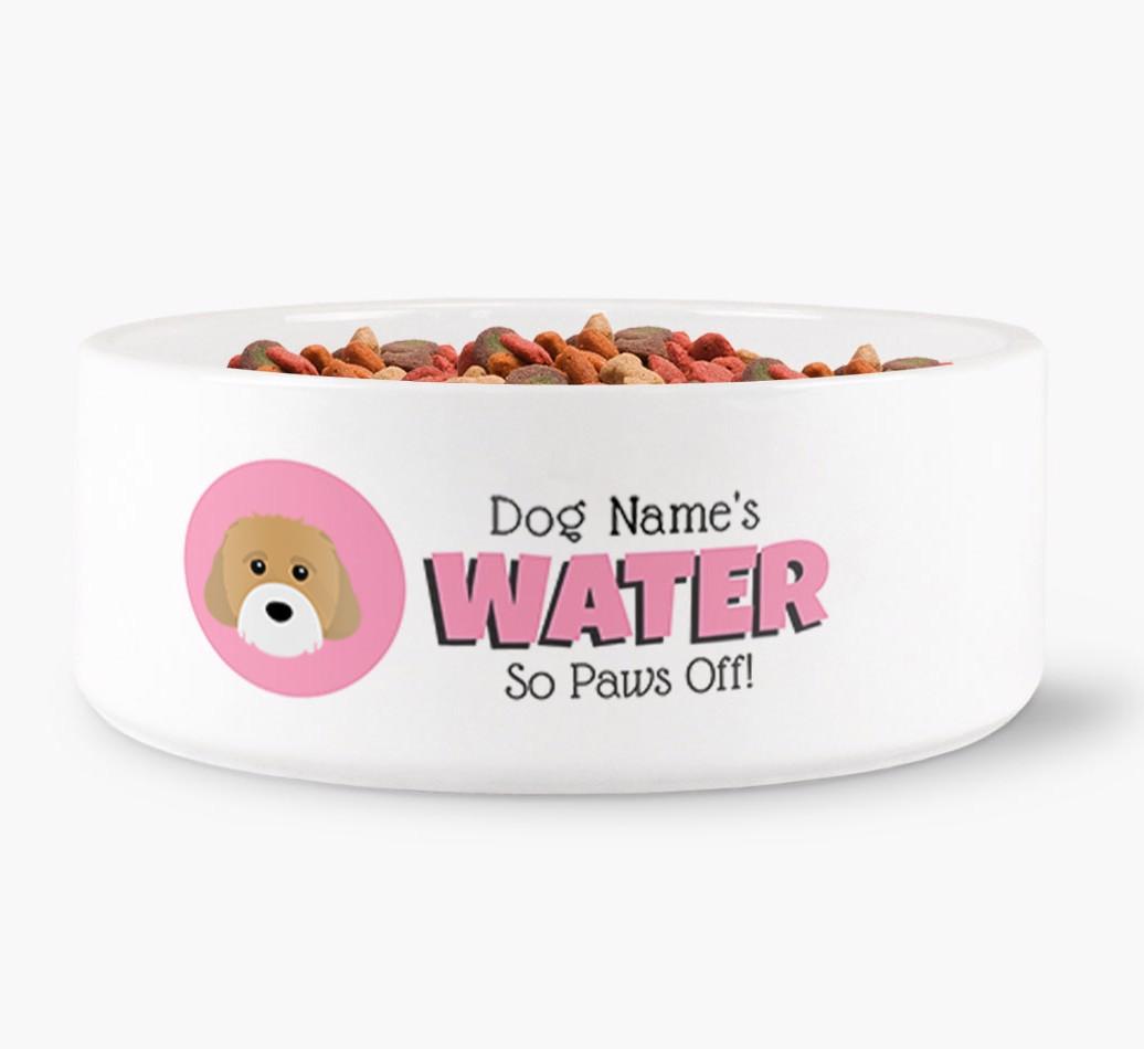 Personalised '{dogsName}'s Water' Bowl