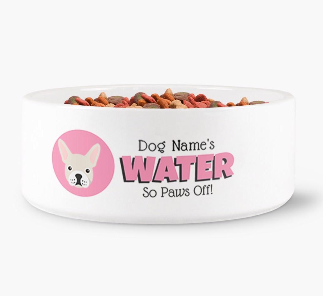 Personalised '{dogsName}'s Water' Bowl