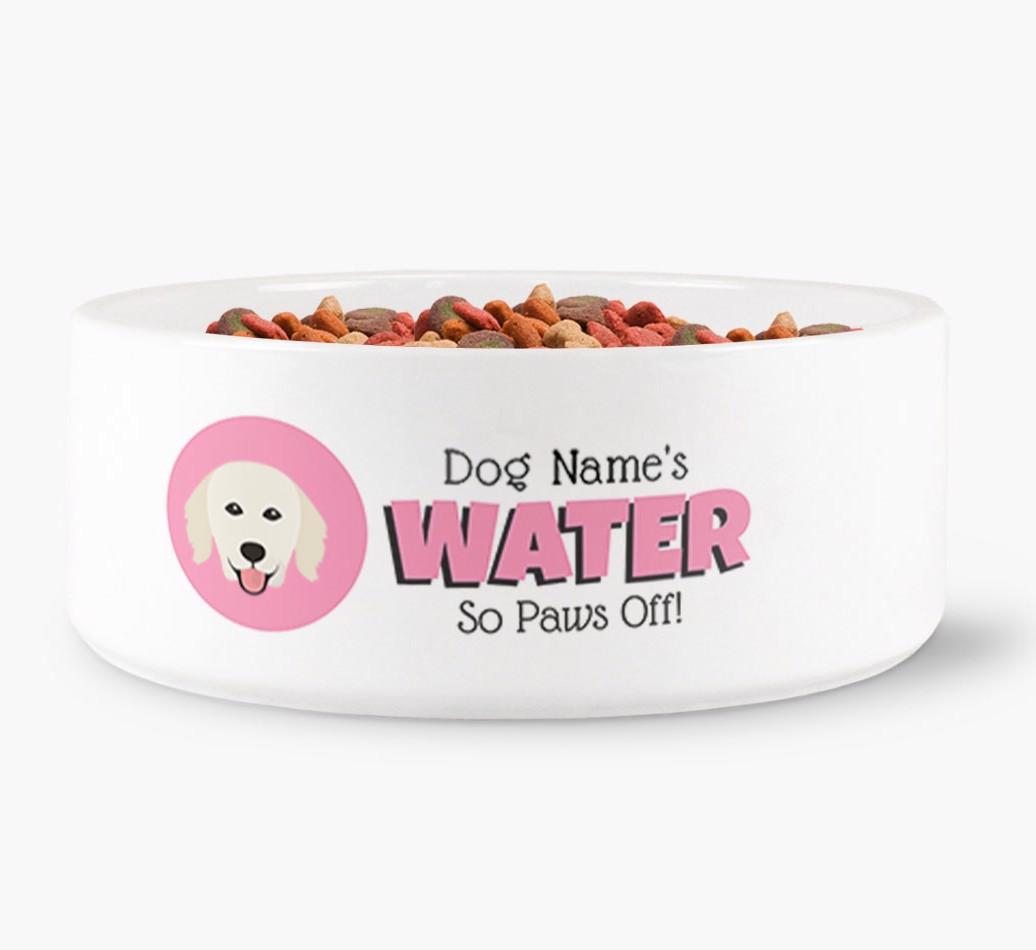 Personalised '{dogsName}'s Water' Bowl
