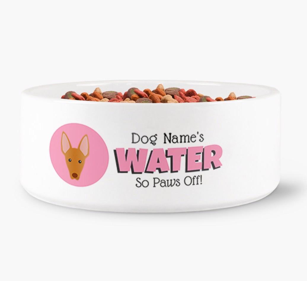 Personalised '{dogsName}'s Water' Bowl