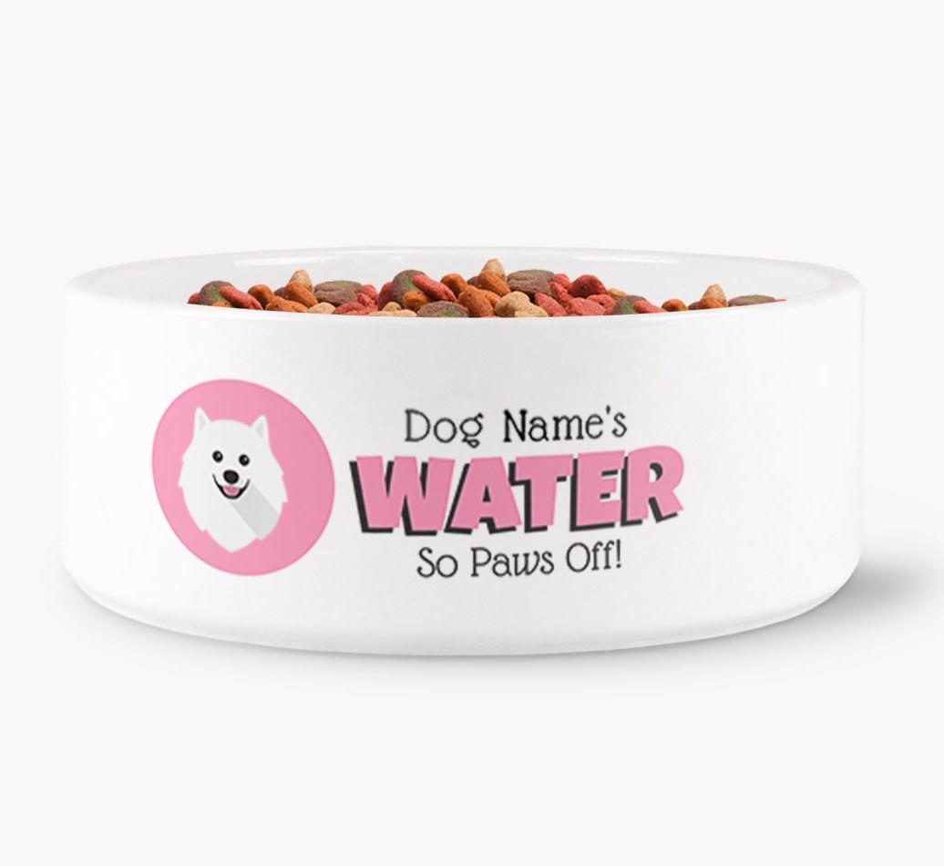 Personalised '{dogsName}'s Water' Bowl
