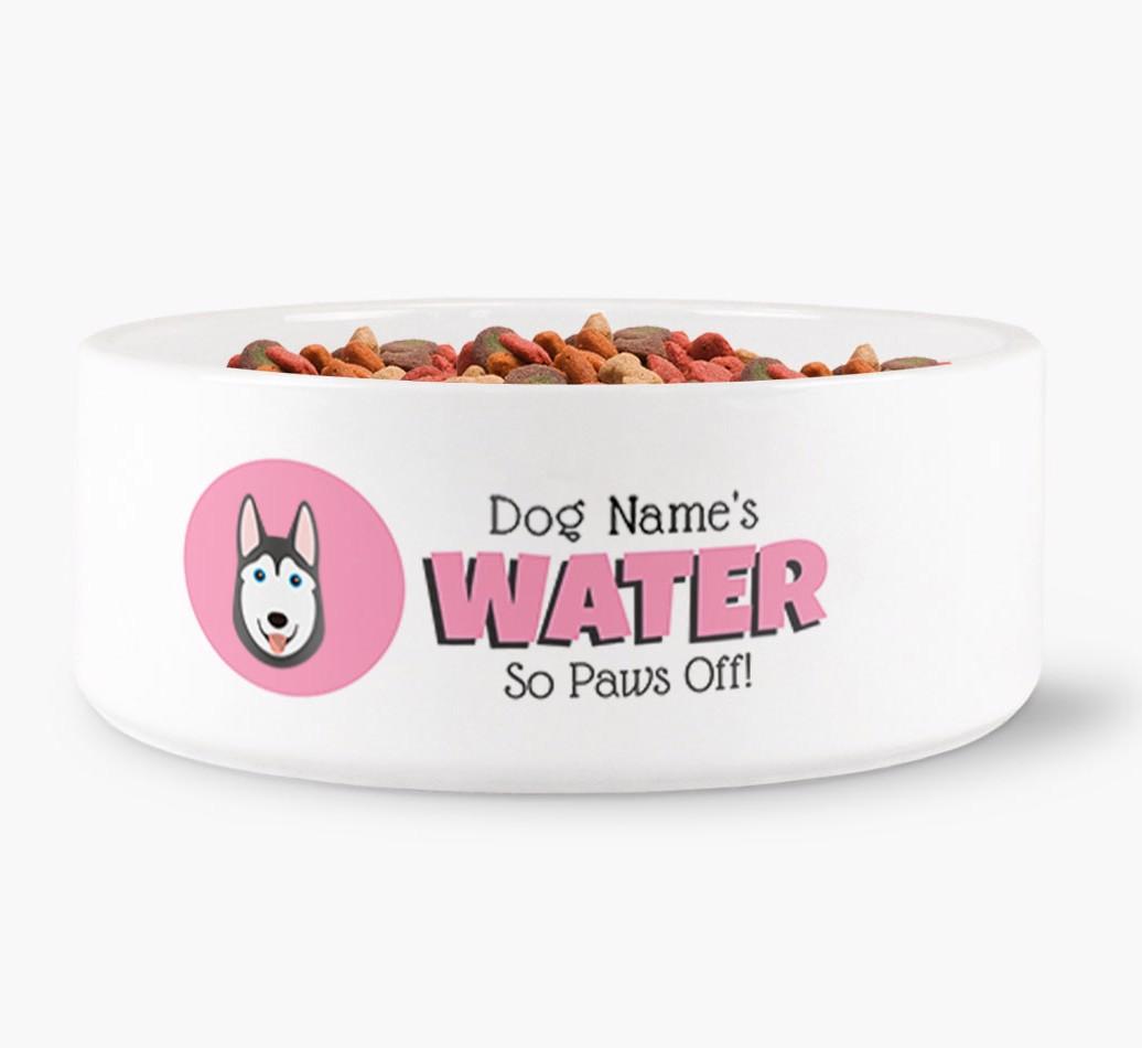 Personalised '{dogsName}'s Water' Bowl