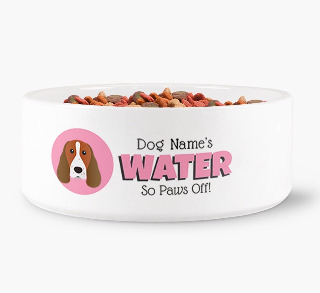 Personalised '{dogsName}'s Water' Bowl