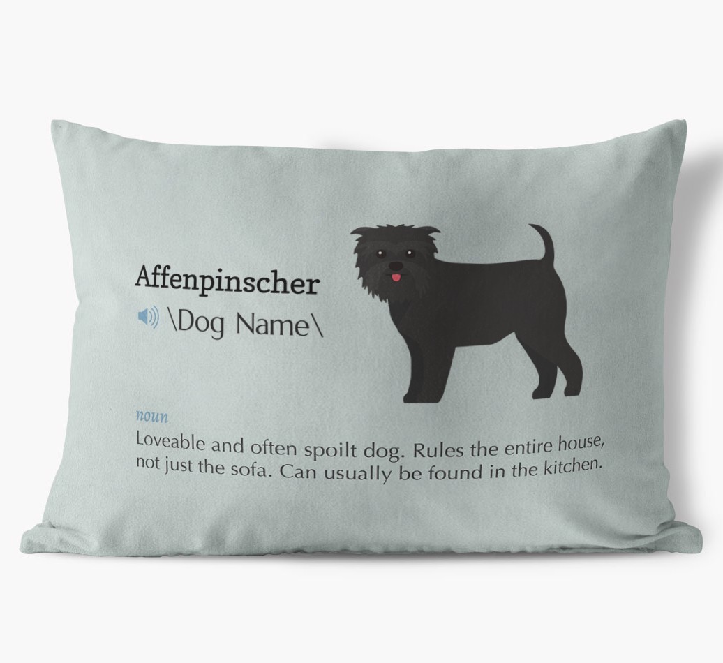 Definition: Personalised {breedFullName} Soft Touch Cushion