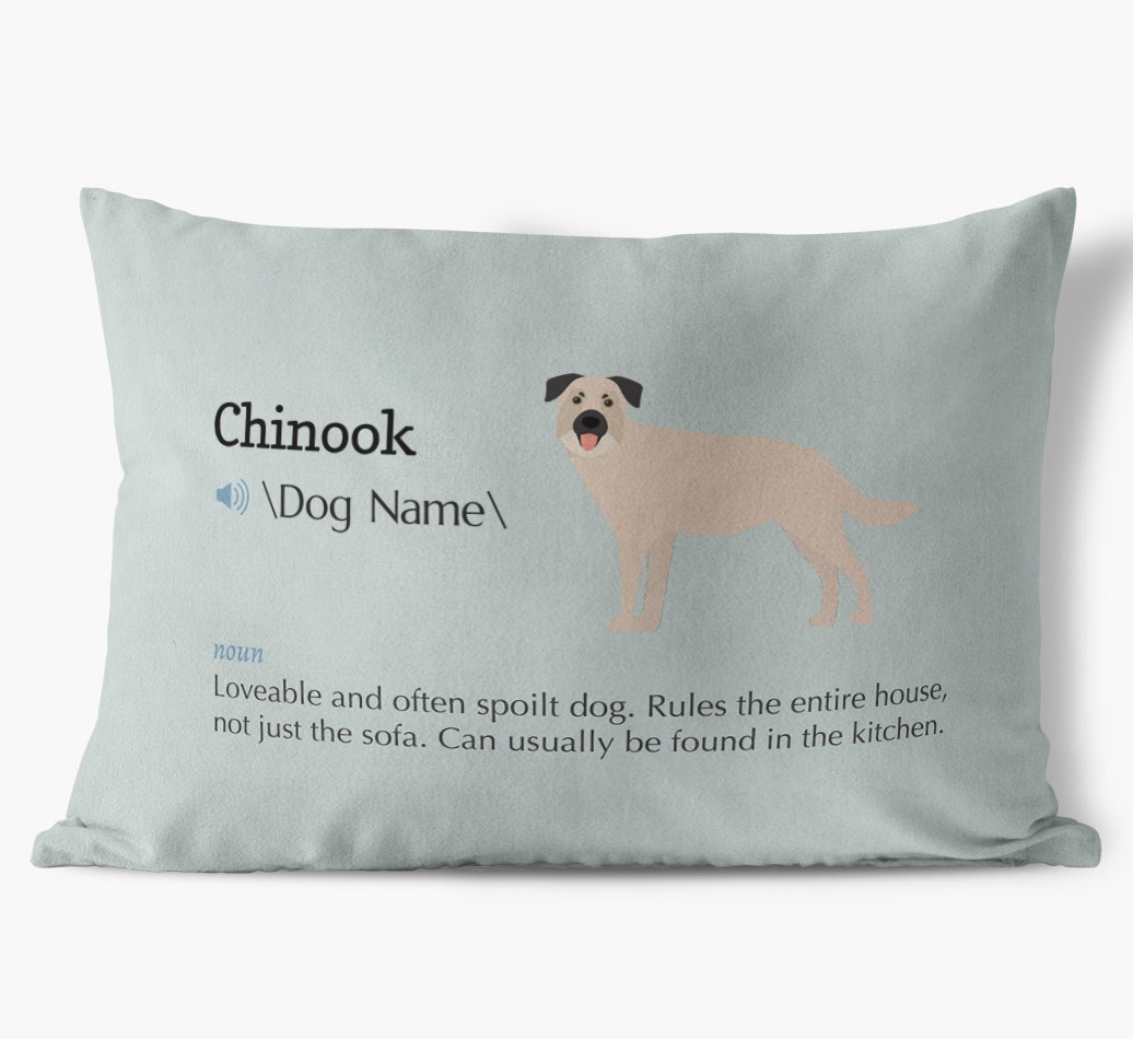 Definition: Personalised {breedFullName} Soft Touch Cushion