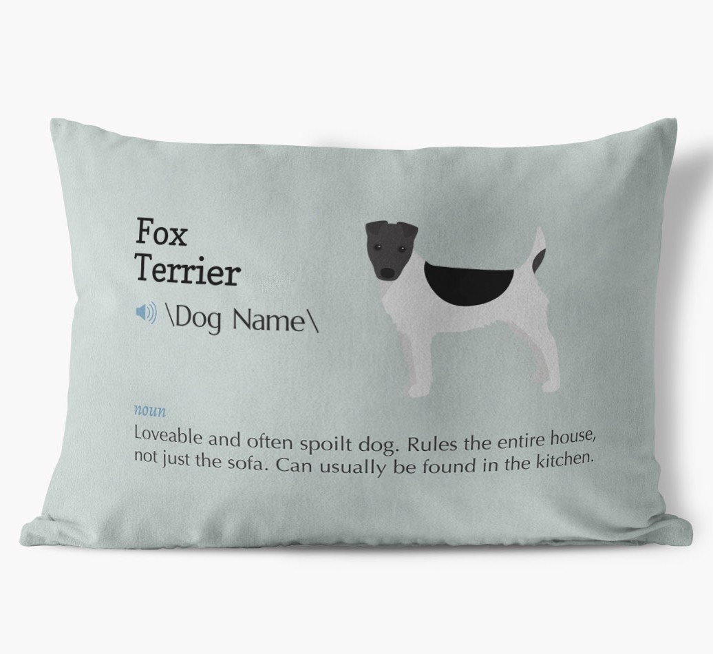 Definition: Personalized {breedFullName} Soft Touch Pillow