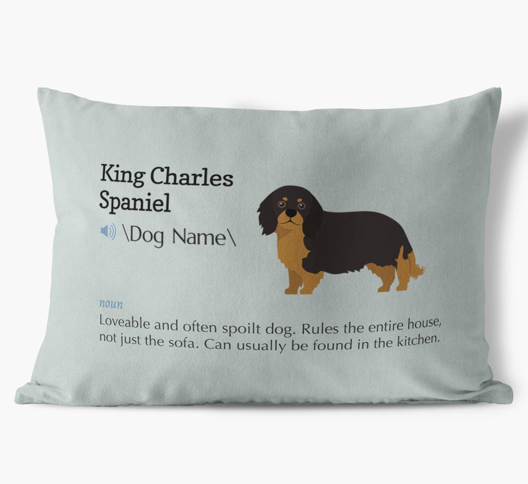 Definition: Personalised {breedFullName} Soft Touch Cushion