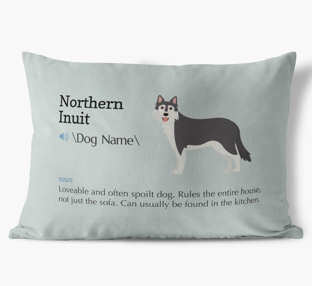 Definition: Personalised {breedFullName} Soft Touch Cushion