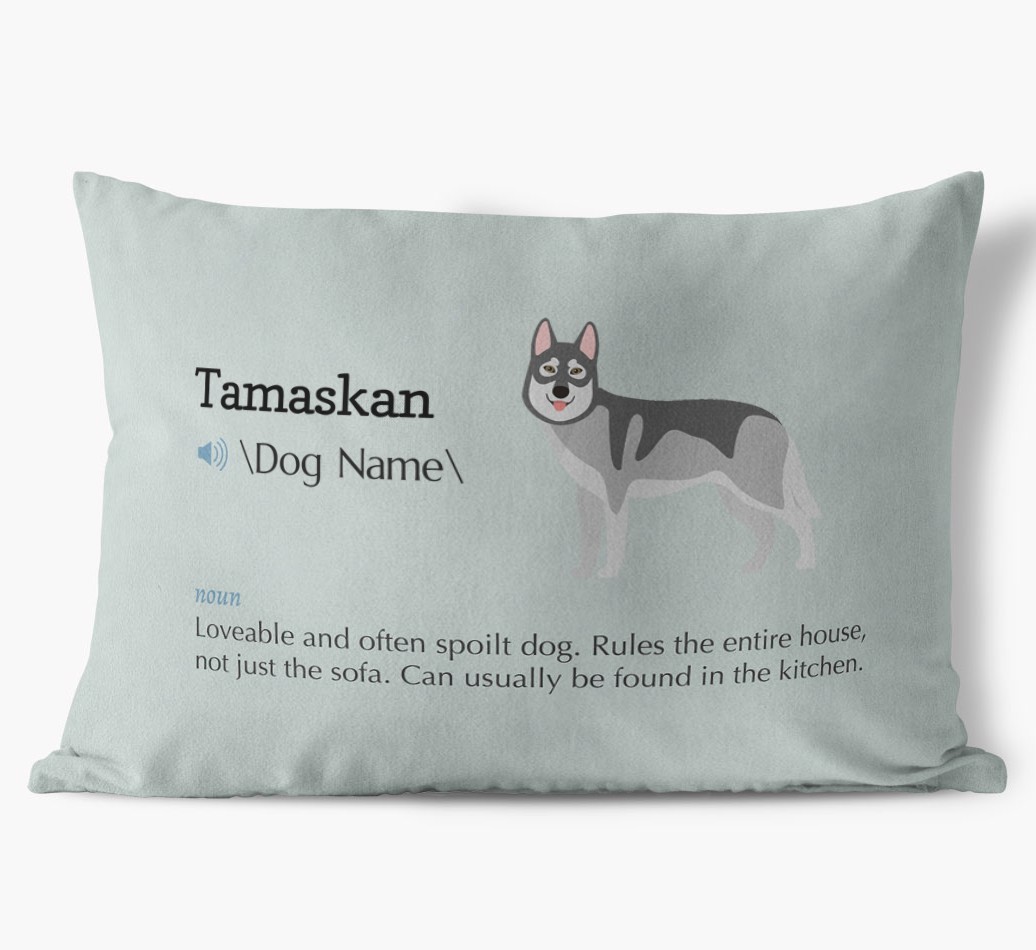 Definition: Personalized {breedFullName} Soft Touch Pillow