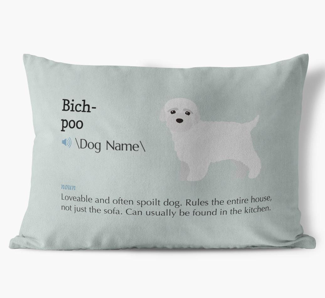 Definition: Personalized {breedFullName} Soft Touch Pillow