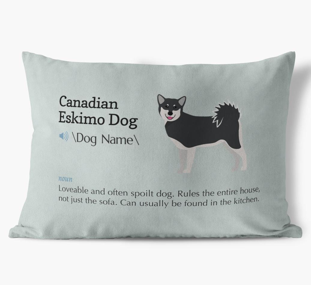Definition: Personalized {breedFullName} Soft Touch Pillow