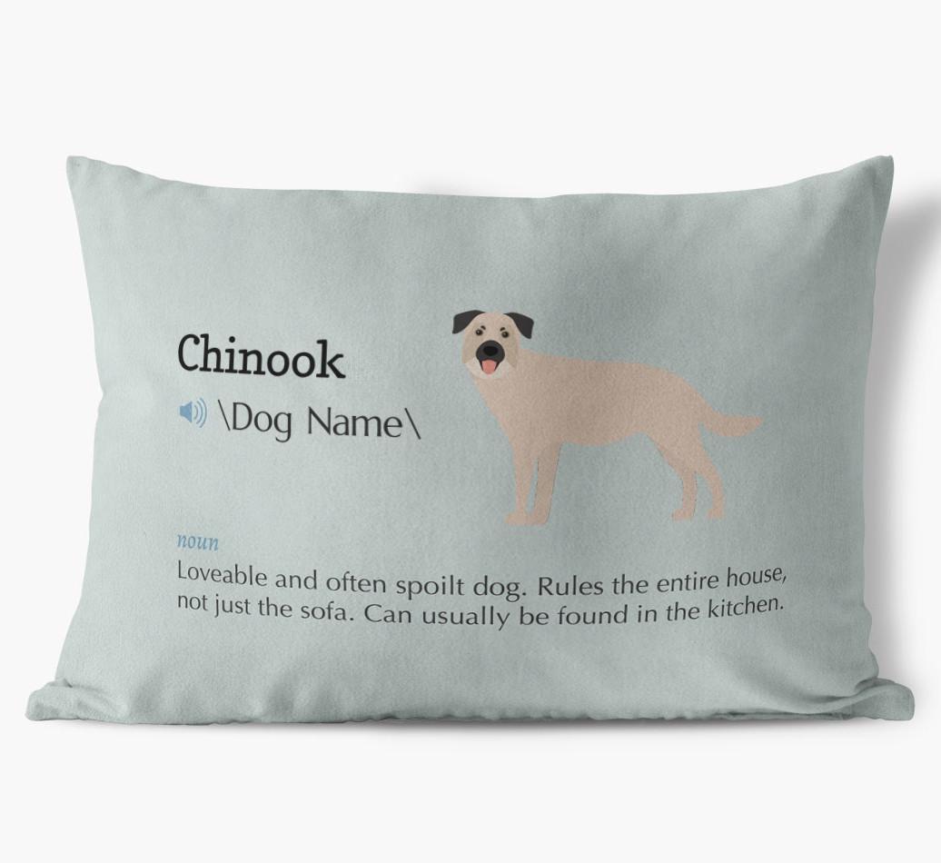 Definition: Personalized {breedFullName} Soft Touch Pillow