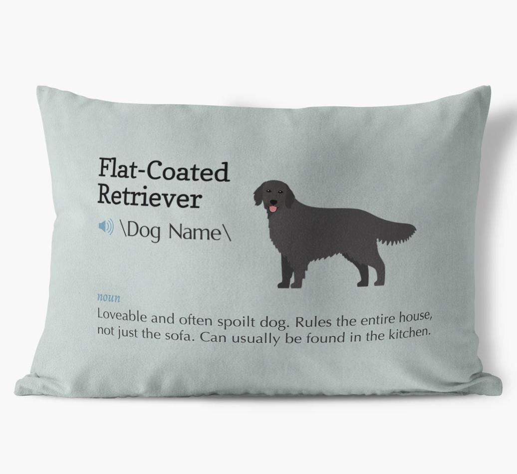 Definition: Personalized {breedFullName} Soft Touch Pillow