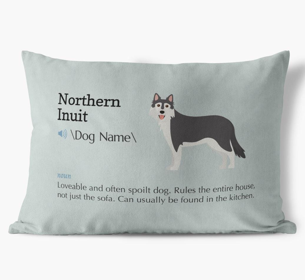 Definition: Personalized {breedFullName} Soft Touch Pillow