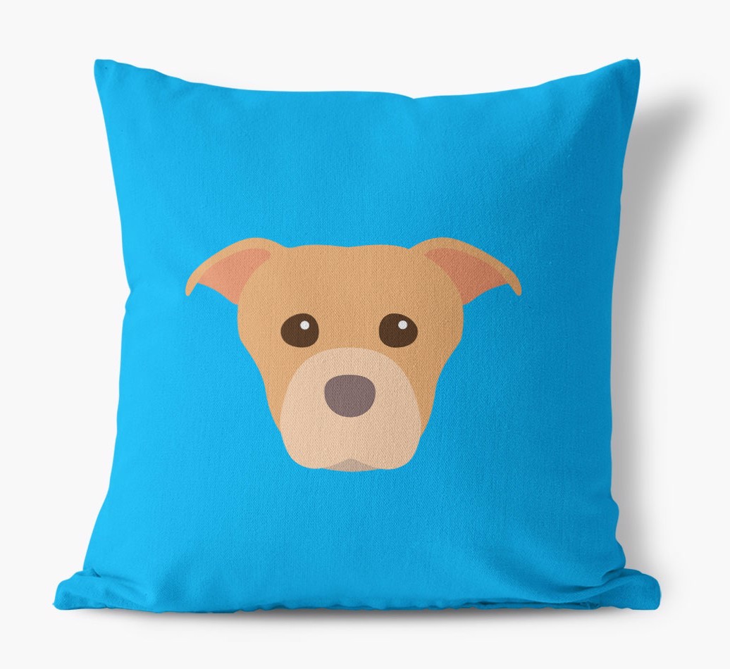 {breedFullName} Icon: Personalised Canvas Cushion