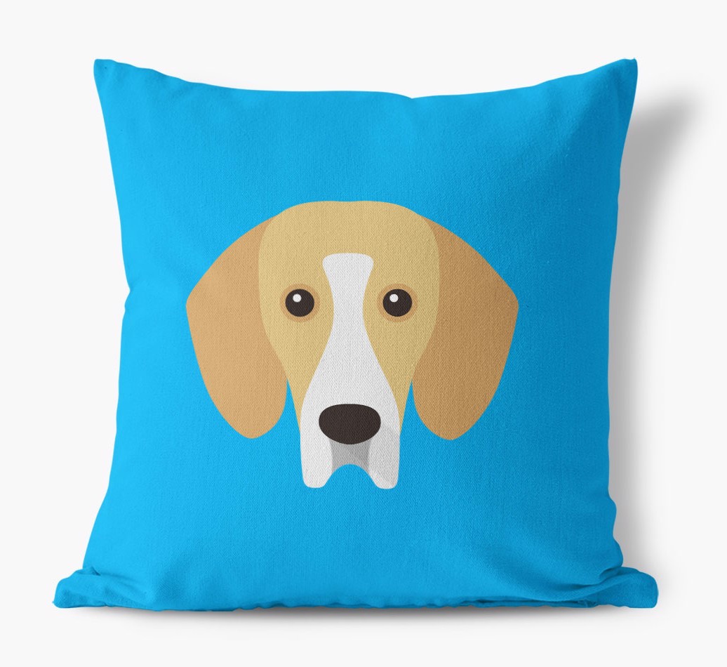 {breedFullName} Icon: Personalised Canvas Cushion