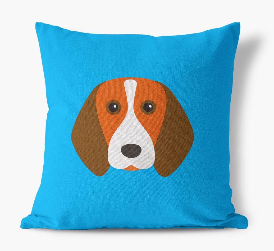 {breedFullName} Icon: Personalised Canvas Cushion