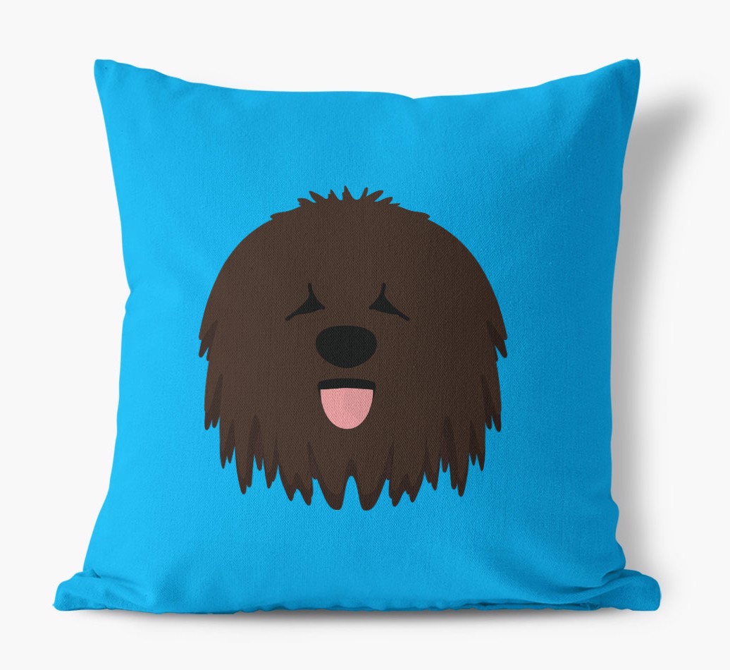{breedFullName} Icon: Personalised Canvas Cushion