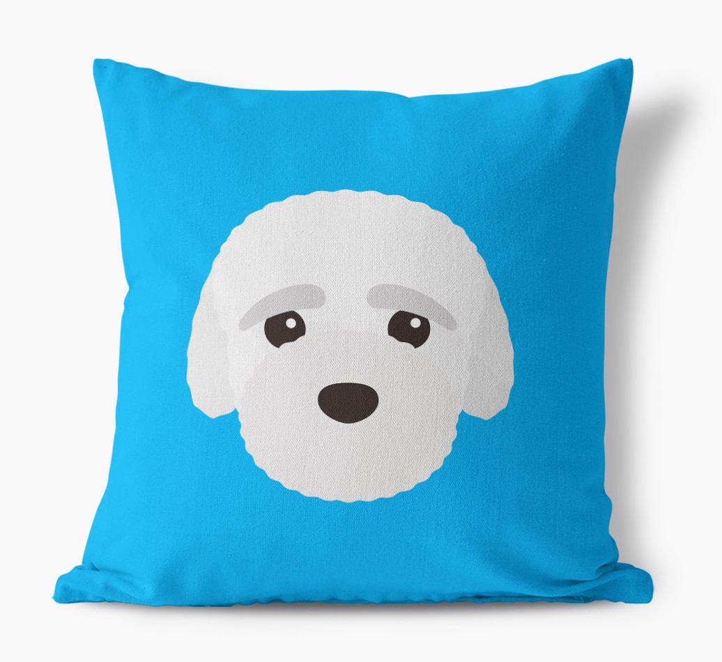 {breedFullName} Icon: Personalised Canvas Cushion