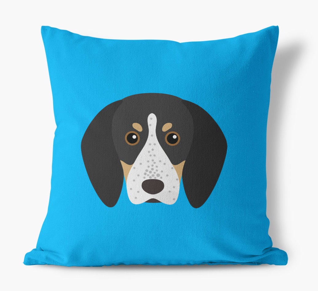 {breedFullName} Icon: Personalised Canvas Cushion
