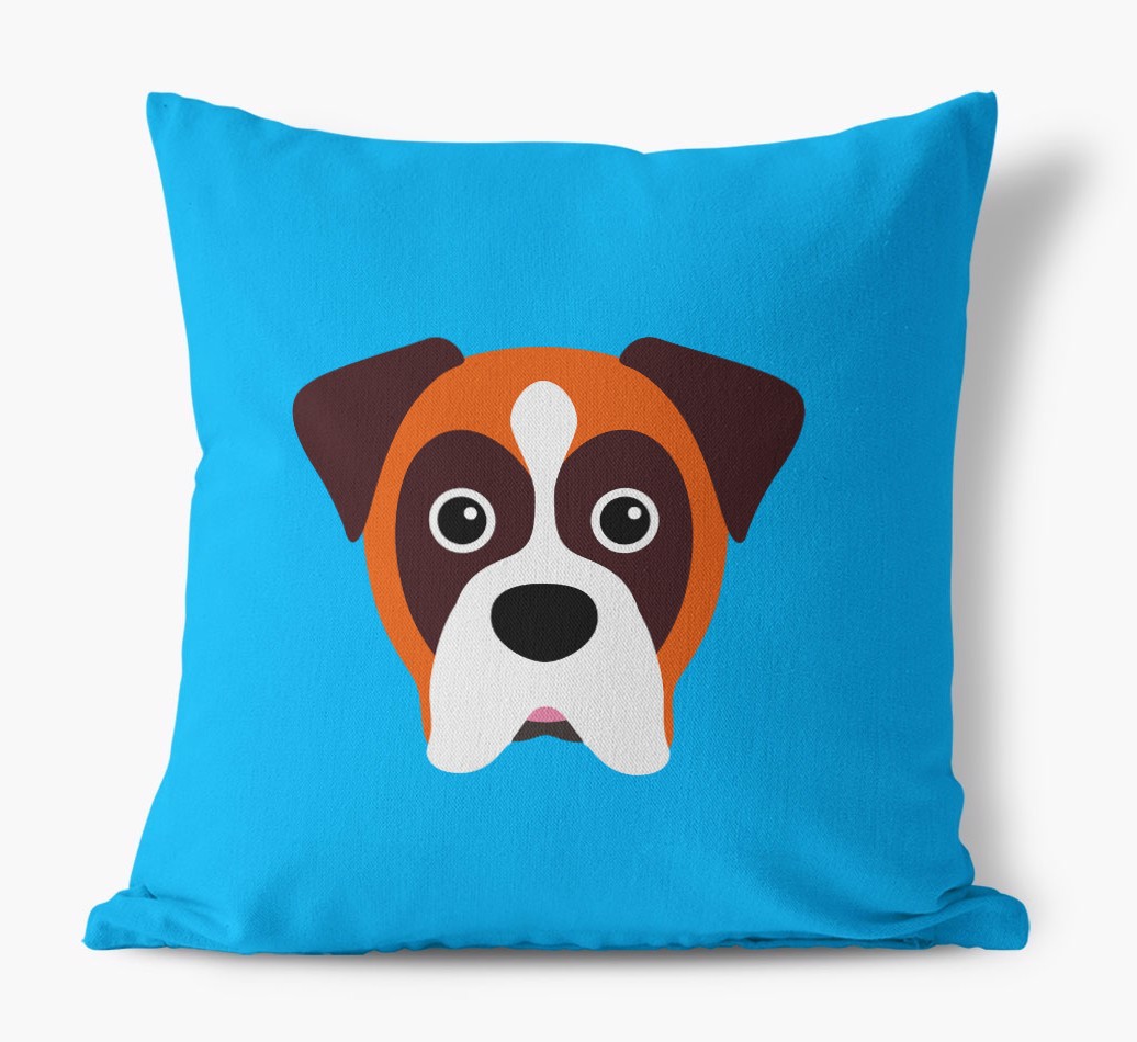 {breedFullName} Icon: Personalised Canvas Cushion