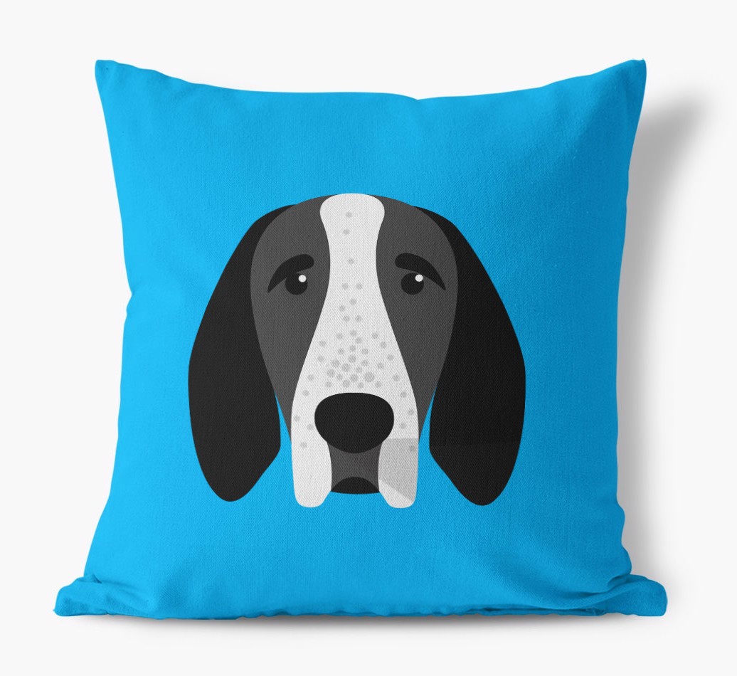 {breedFullName} Icon: Personalised Canvas Cushion