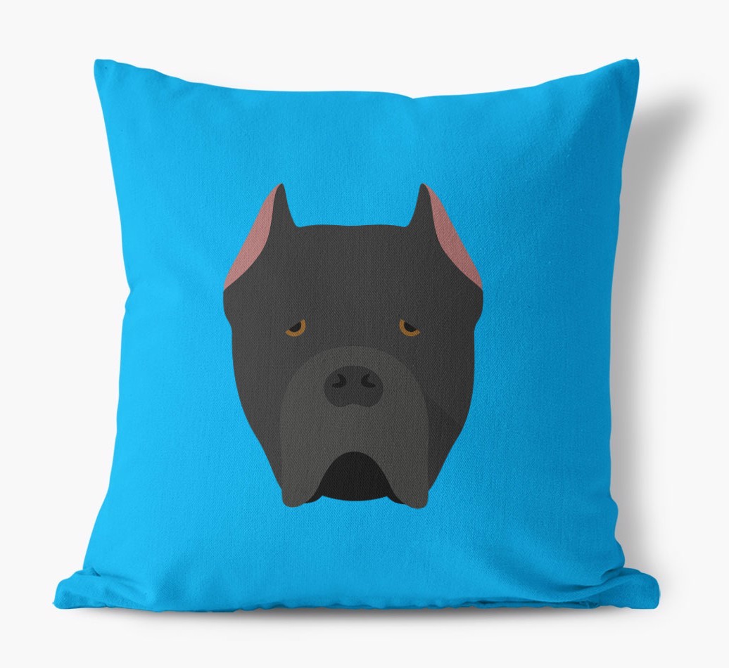 {breedFullName} Icon: Personalised Canvas Cushion