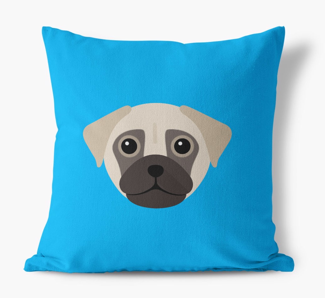 {breedFullName} Icon: Personalised Canvas Cushion