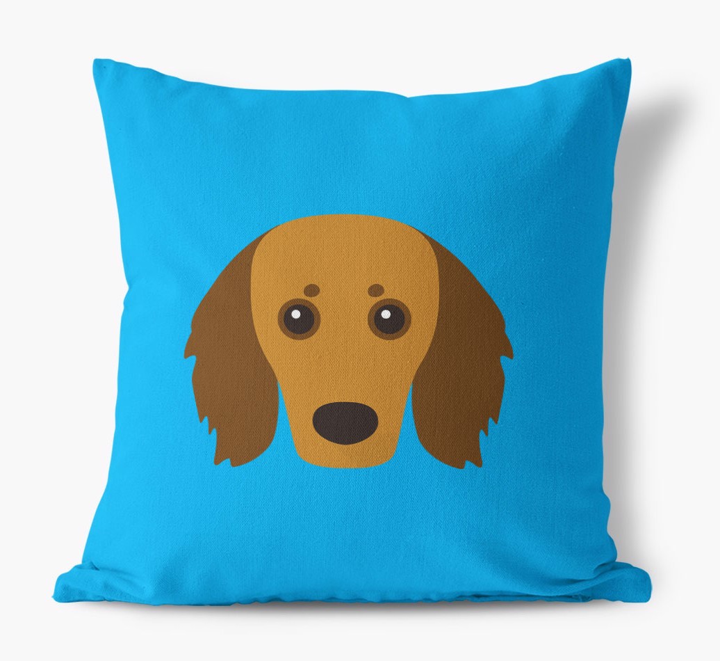 {breedFullName} Icon: Personalised Canvas Cushion