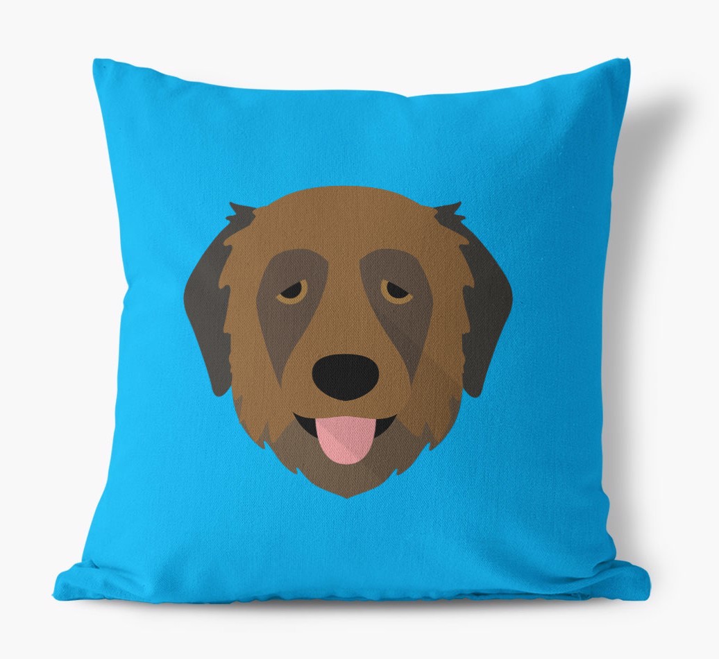 {breedFullName} Icon: Personalised Canvas Cushion