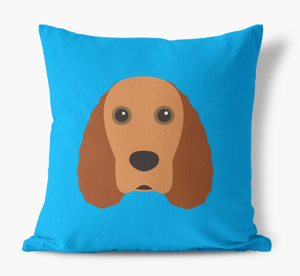 {breedFullName} Icon: Personalised Canvas Cushion