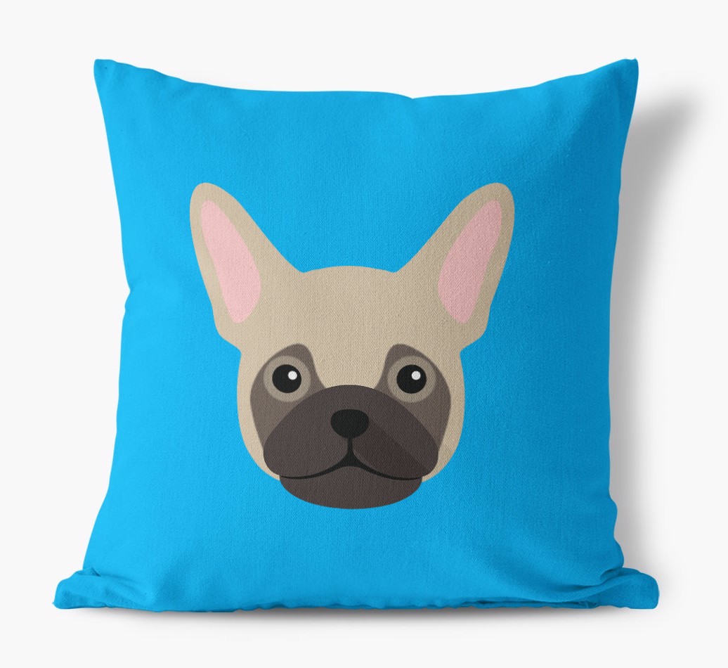 {breedFullName} Icon: Personalised Canvas Cushion