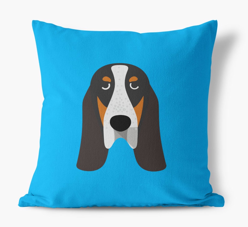 {breedFullName} Icon: Personalised Canvas Cushion