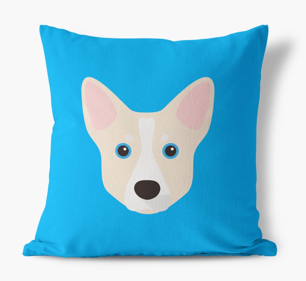 {breedFullName} Icon: Personalised Canvas Cushion