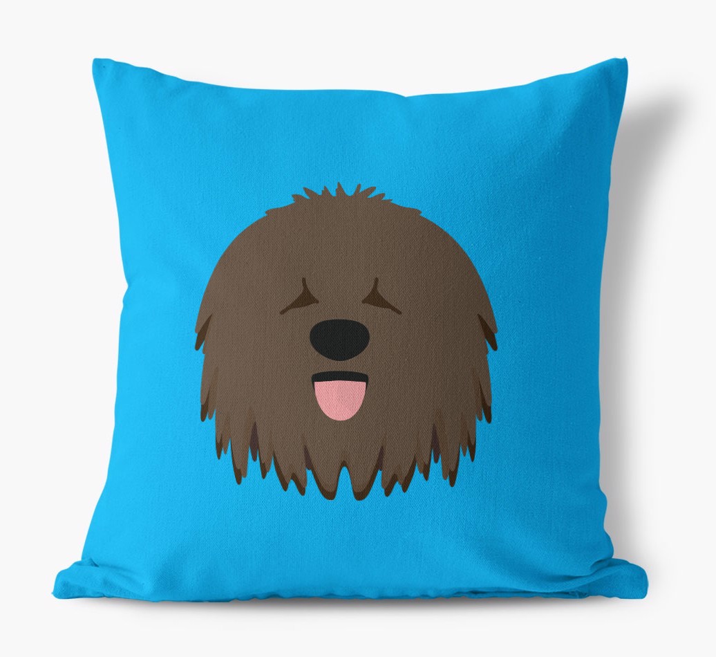 {breedFullName} Icon: Personalised Canvas Cushion