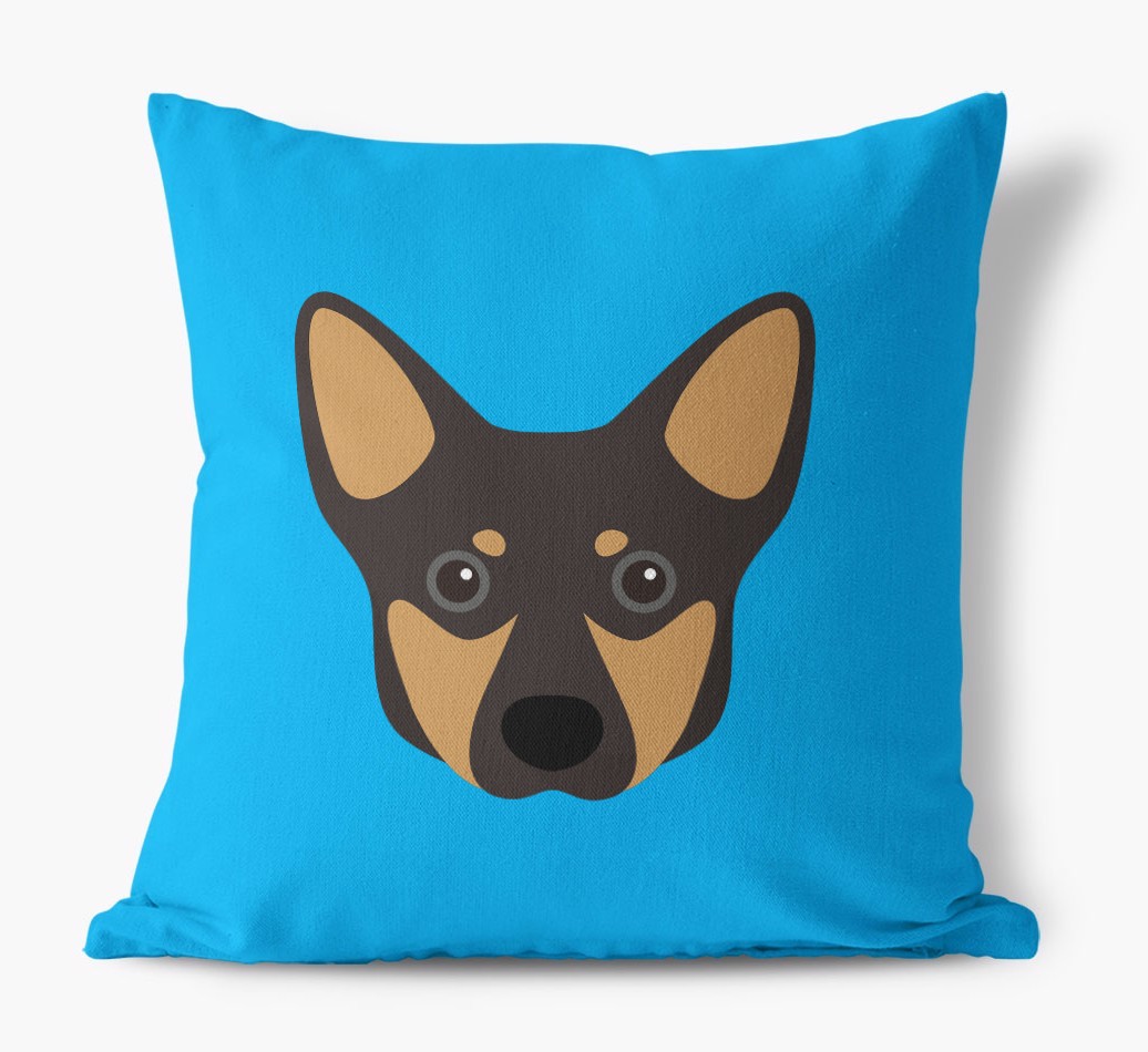 {breedFullName} Icon: Personalised Canvas Cushion