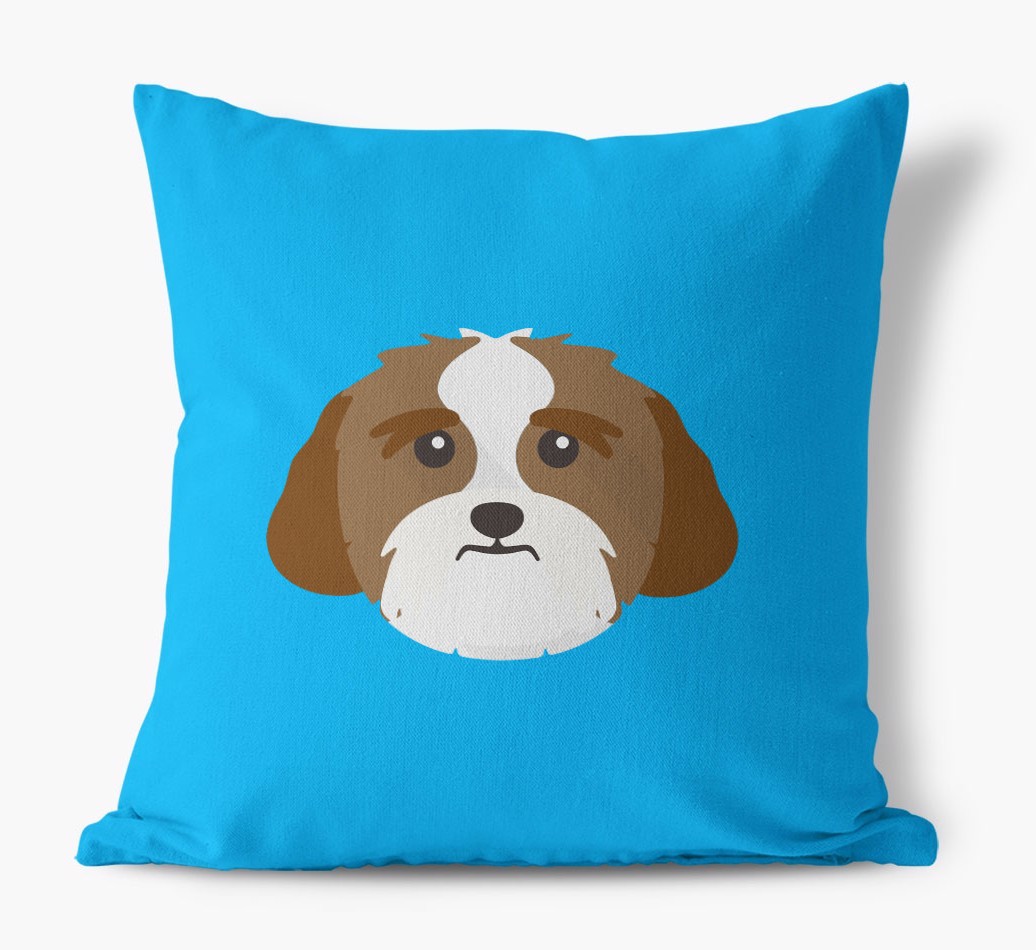 {breedFullName} Icon: Personalised Canvas Cushion