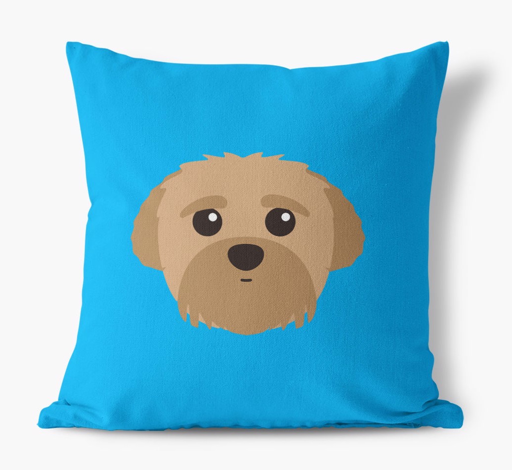 {breedFullName} Icon: Personalised Canvas Cushion