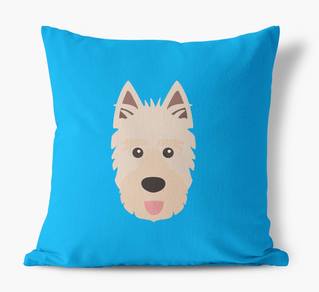 {breedFullName} Icon: Personalised Canvas Cushion