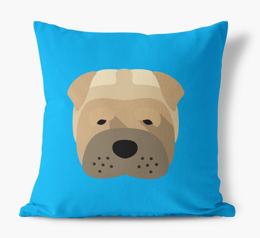 {breedFullName} Icon: Personalized Canvas Pillow