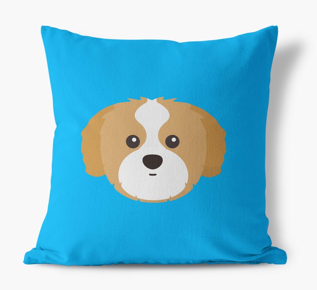 {breedFullName} Icon: Personalised Canvas Cushion