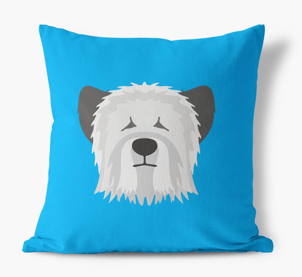 {breedFullName} Icon: Personalised Canvas Cushion