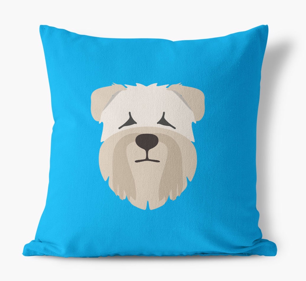 {breedFullName} Icon: Personalised Canvas Cushion
