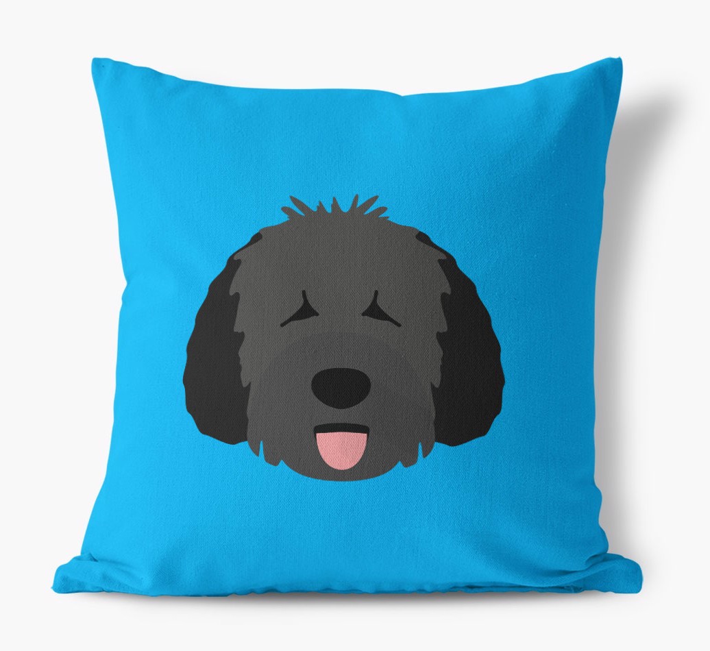 {breedFullName} Icon: Personalised Canvas Cushion